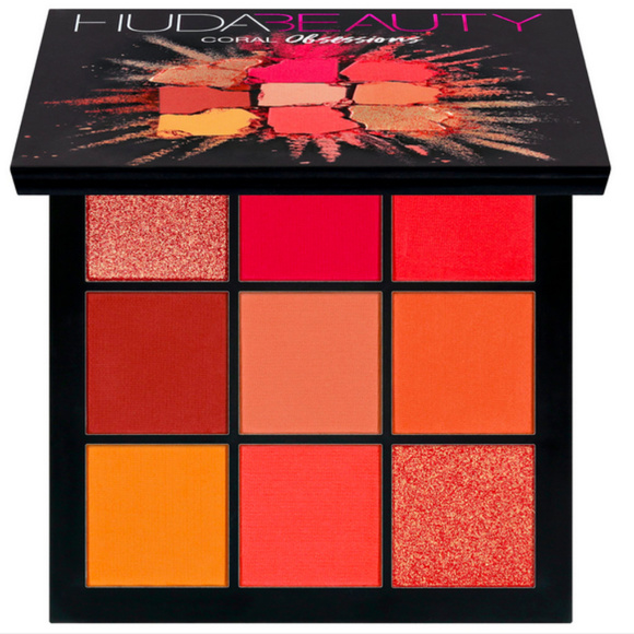 Sephora Other - HUDA BEAUTY Coral Obsessions Eyeshadow Palette